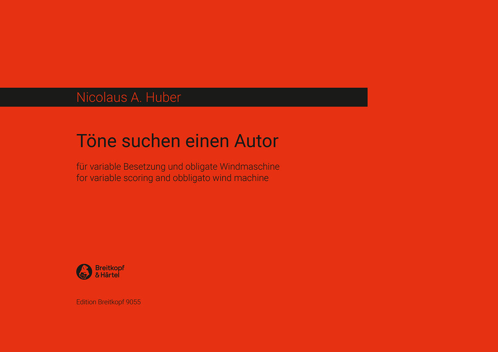 Töne suchen einen Autor