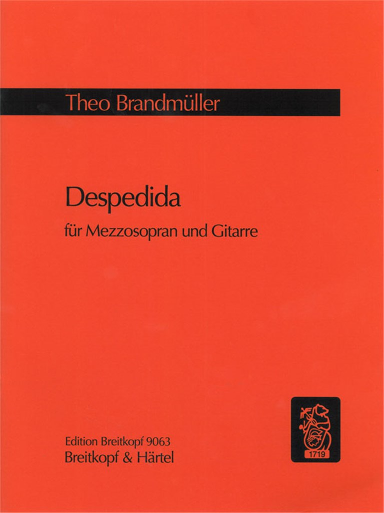 Despedida - für Mezzosopran und Gitarre (1995)