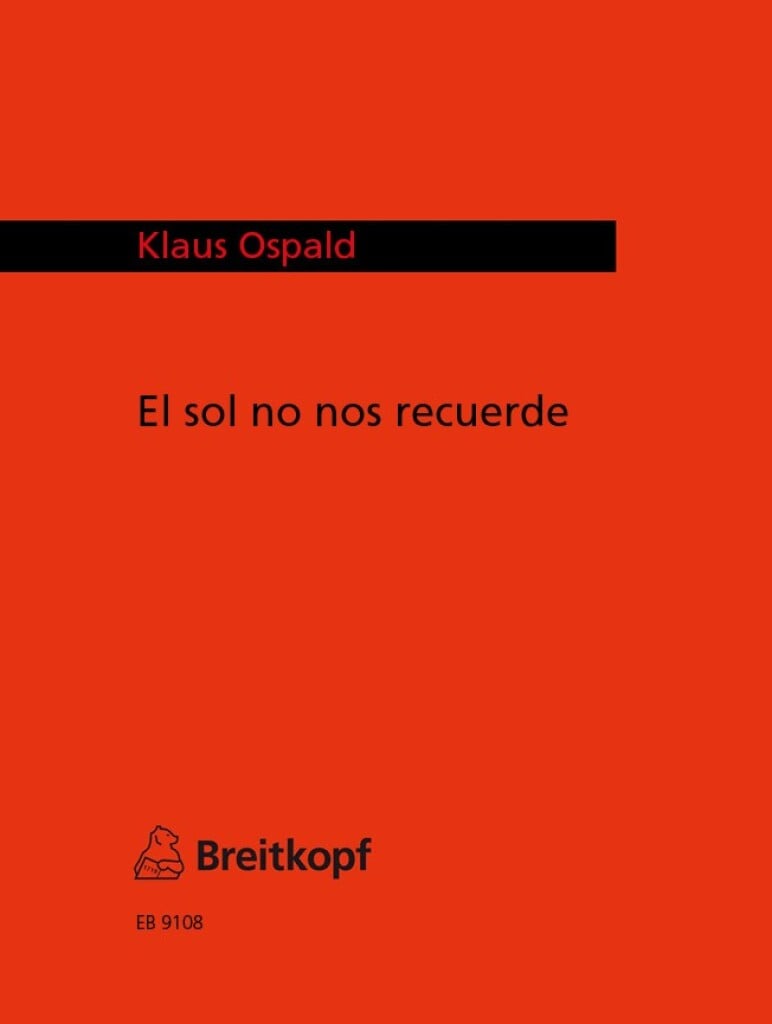el sol no nos recuerde.