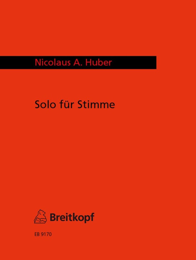 Solo für Stimme