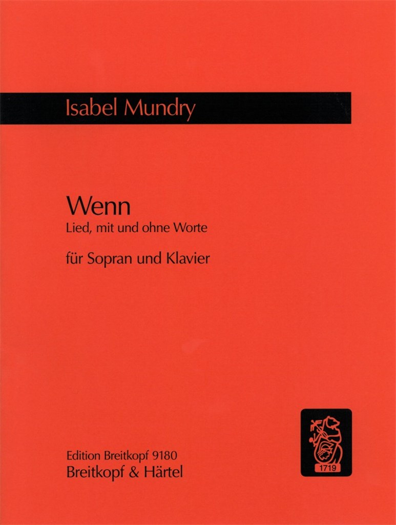 Wenn: Lied, mit und ohne Worte