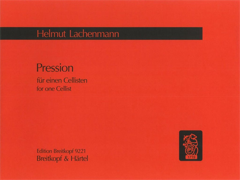 Pression für einen Cellisten (Neufassung 2010)