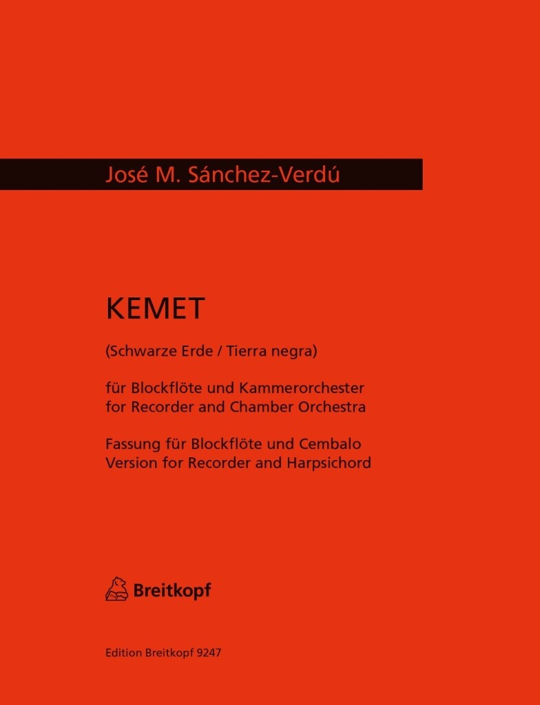 Kemet Fassung Für Blockflöte und Cembalo