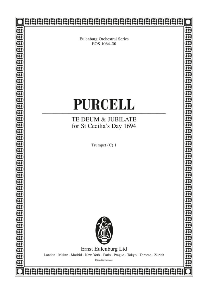 Te Deum und Jubilate Z 232