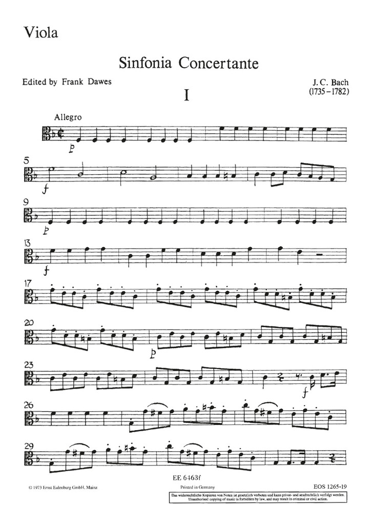Sinfonia concertante F-Dur