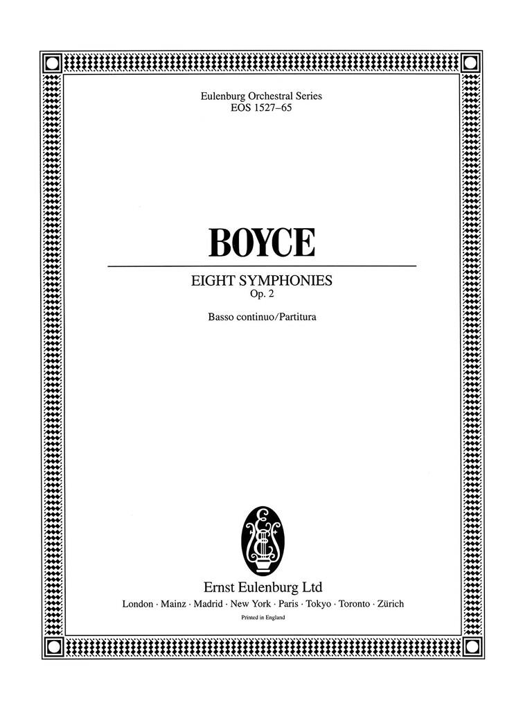8 Symphonies op. 2