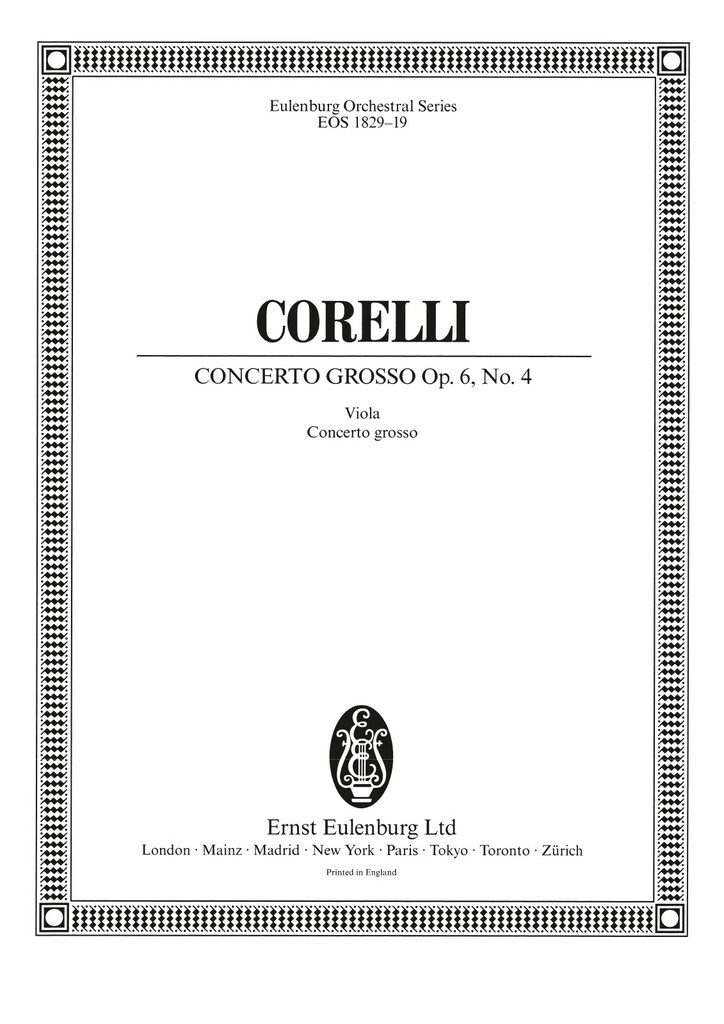 Concerto grosso D-Dur op. 6/4