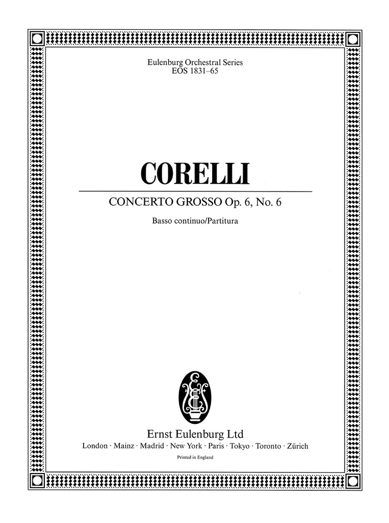 Concerto grosso F-Dur op. 6/6