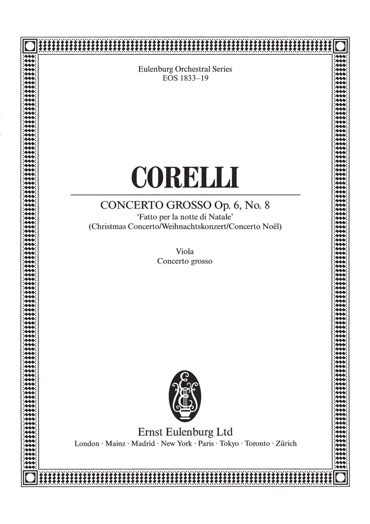 Concerto grosso g-Moll op. 6/8