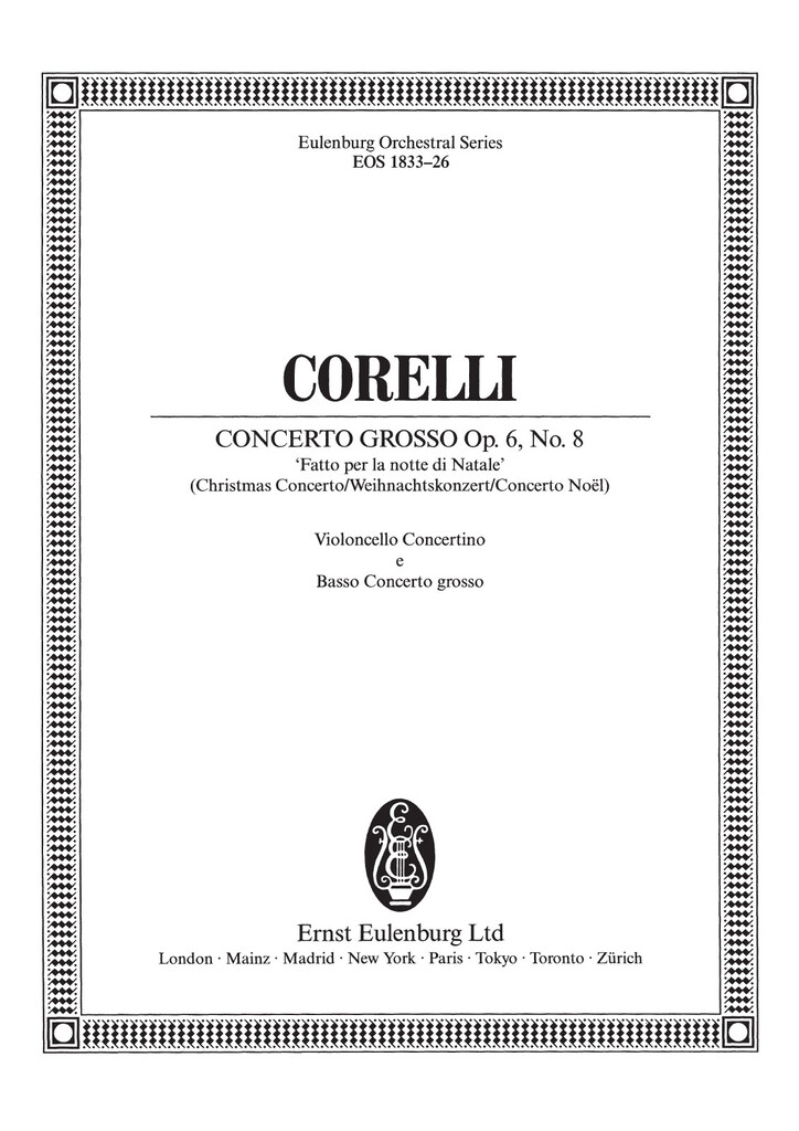 Concerto grosso g-Moll op. 6/8