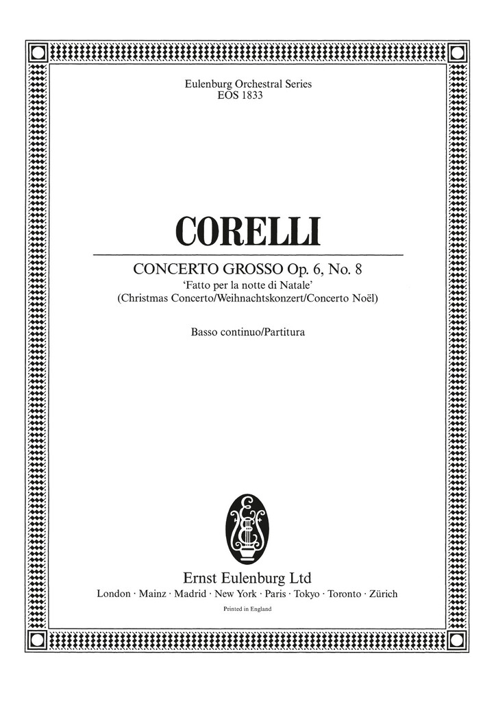 Concerto grosso g-Moll op. 6/8