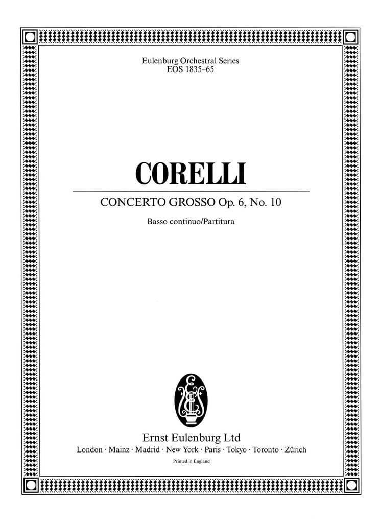 Concerto grosso C-Dur op. 6/10