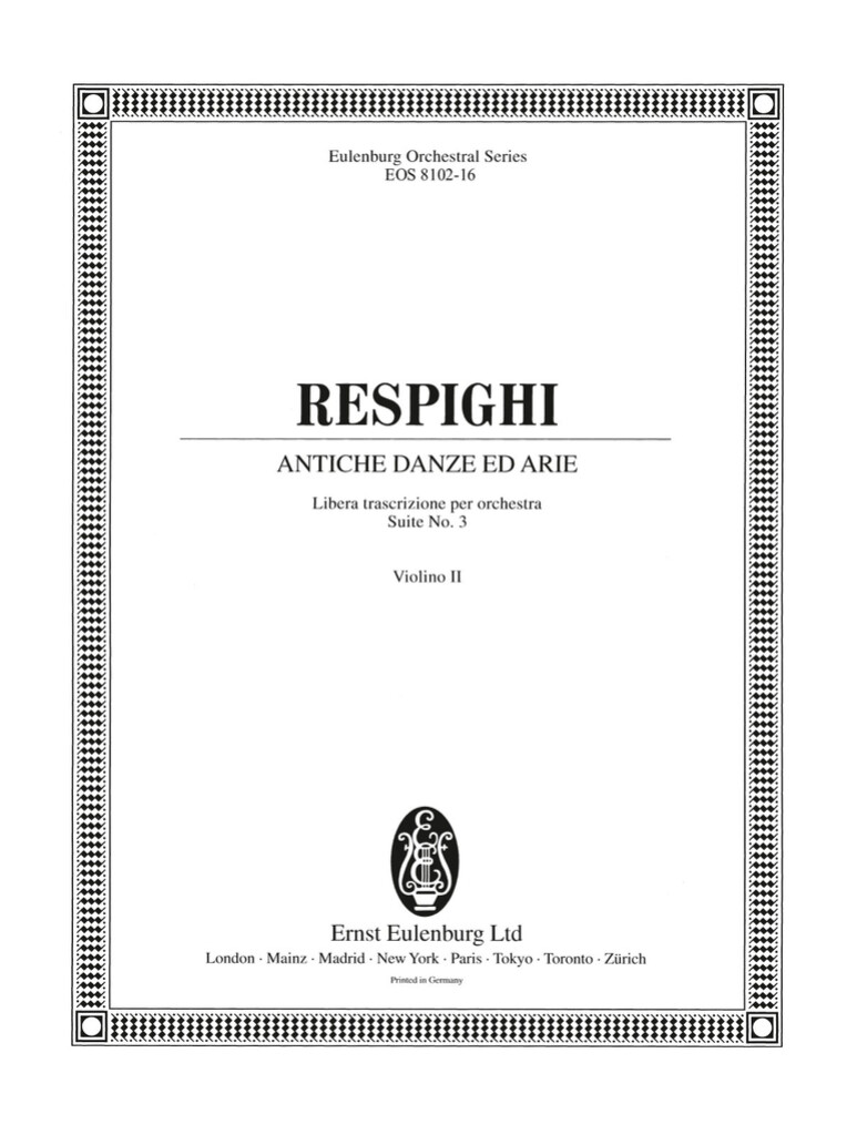 Antiche Danze ed Arie Nr. 3