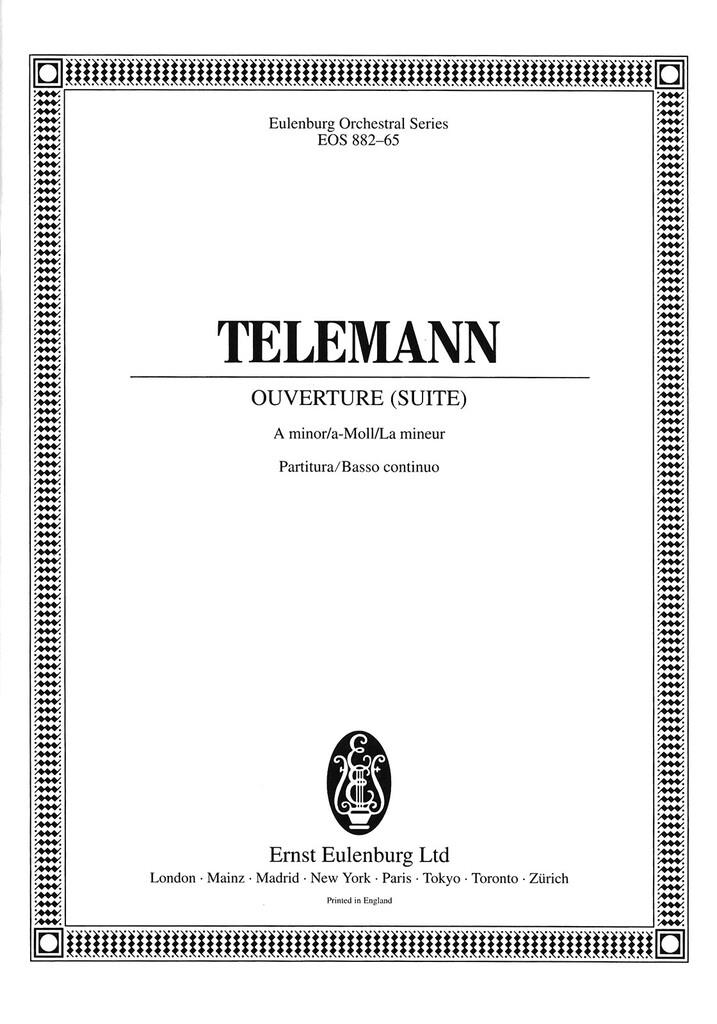 Ouvertüre (Suite) a-Moll