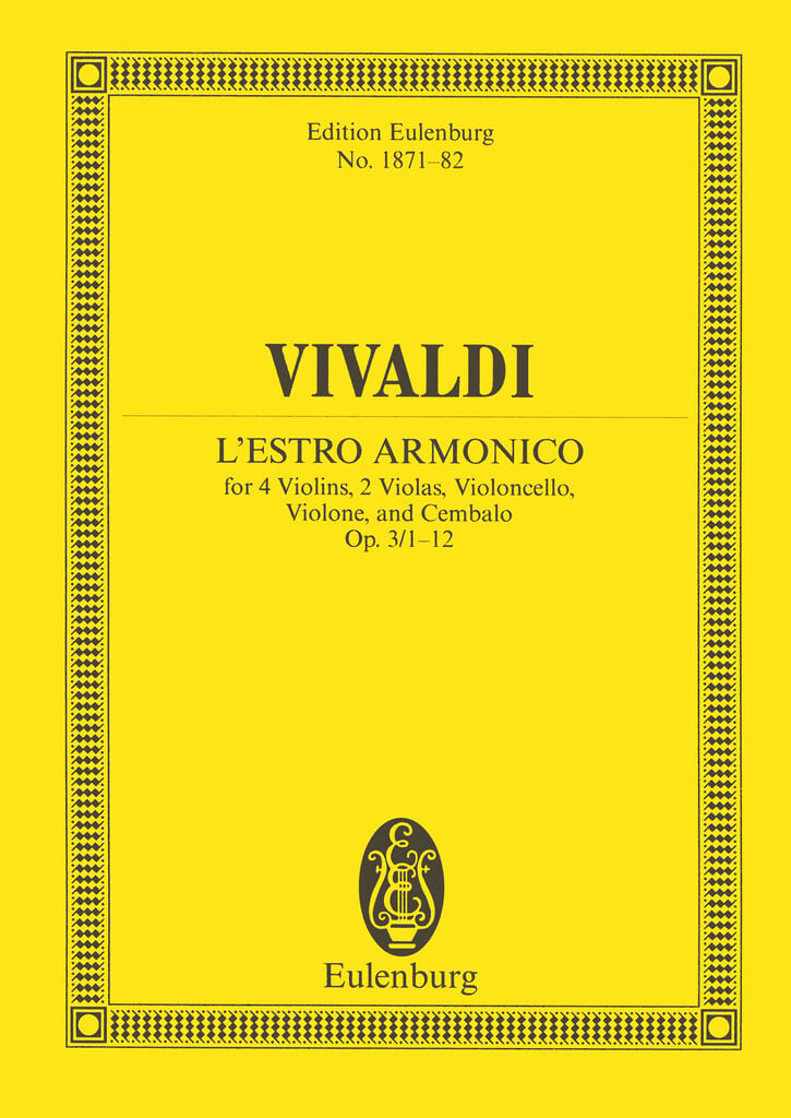 L'Estro Armonico op. 3/1-12
