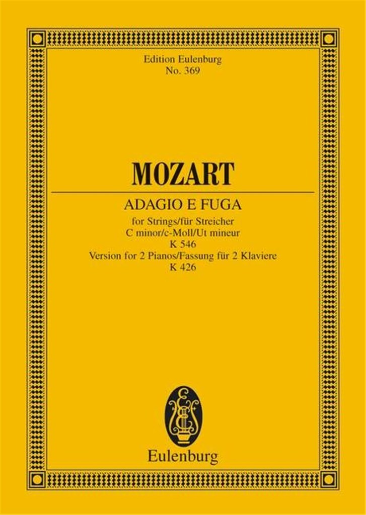 Adagio und Fuge c-Moll KV 546