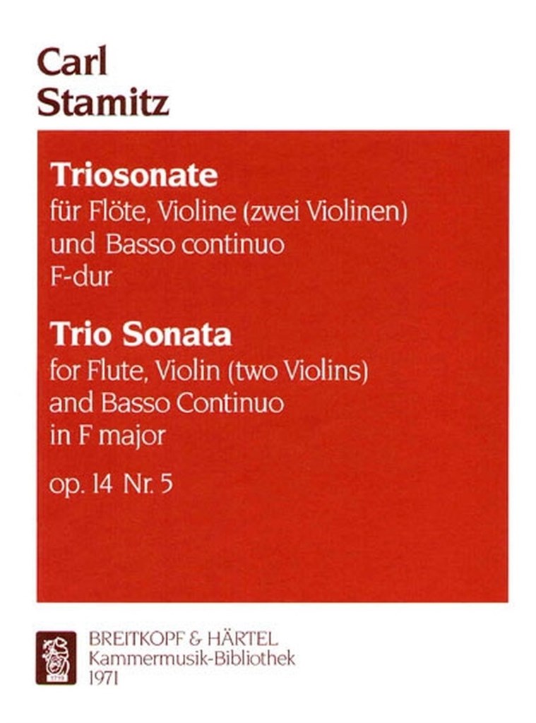 Triosonate F-dur op. 14/5