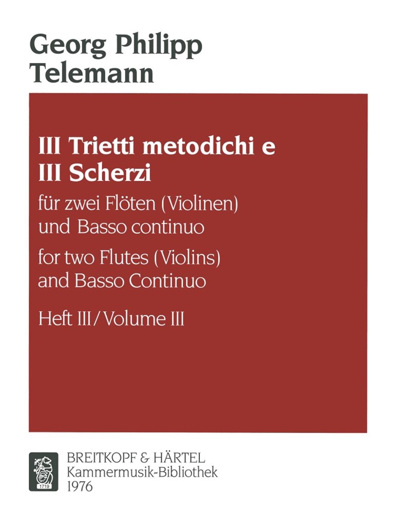 Trietto Metodicho, Nr. 3 D-dur