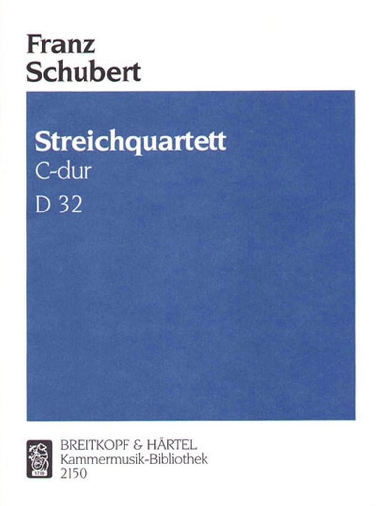 Streichquartett C-dur D 32