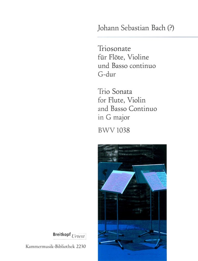 Triosonate für Flöte, Violine, Bc. BWV 1038