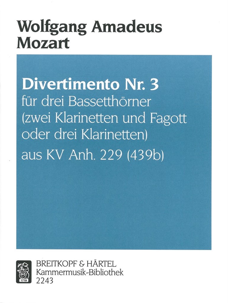 Divertimento(5) 3 Kv229(439B)