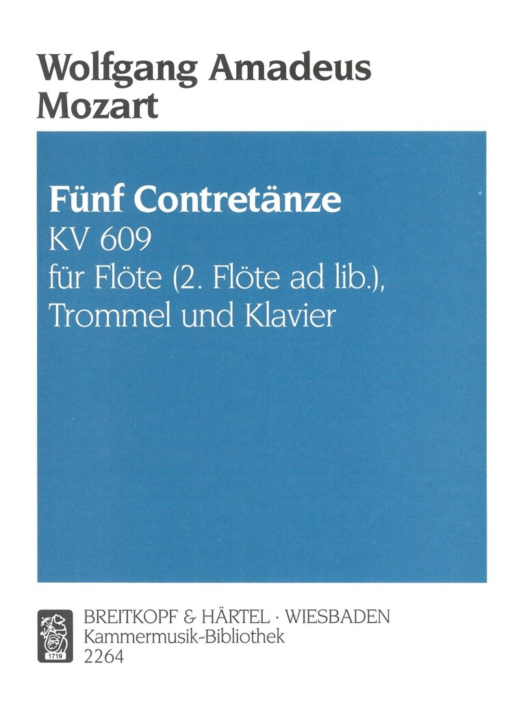 Fünf Contretänze KV 609