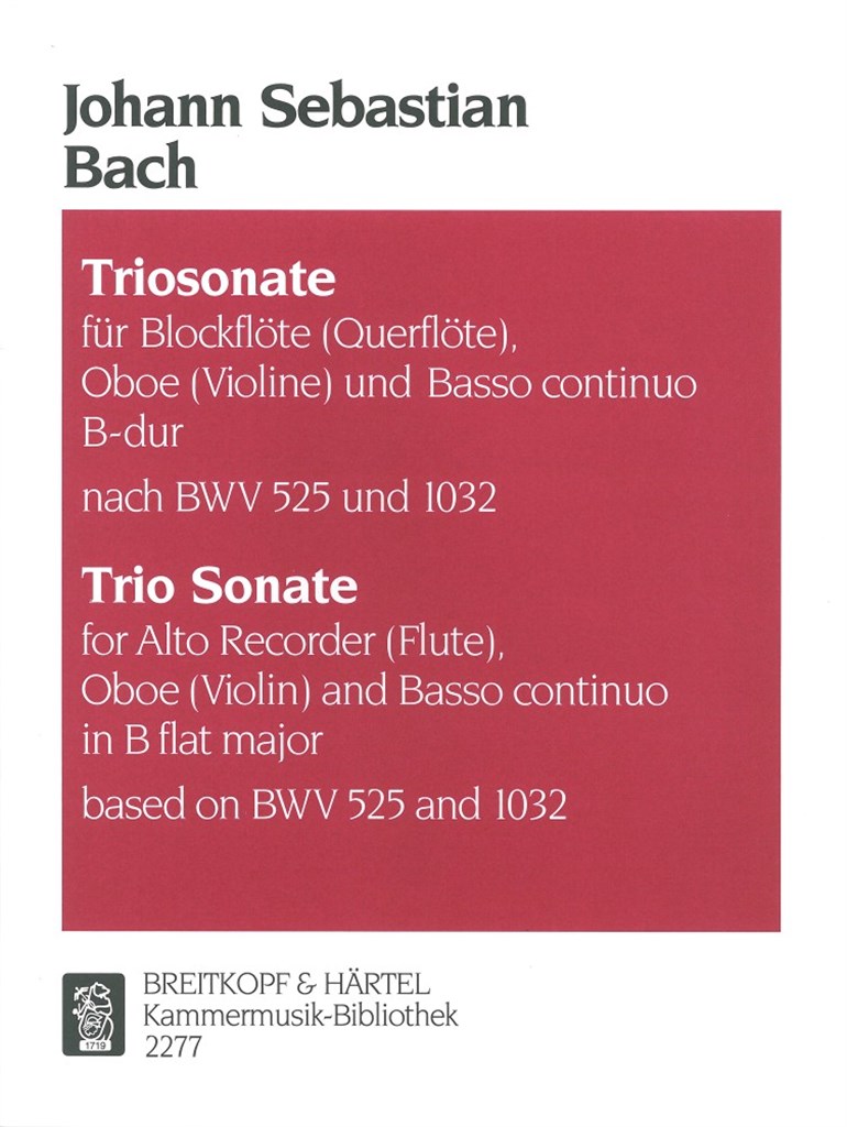 Triosonate Bes (Nach Bwv525 1032)