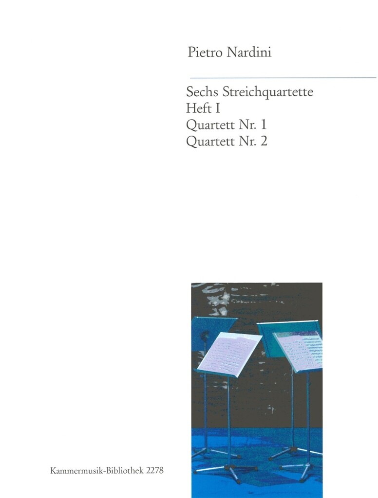 6 Streichquartette Heft 1