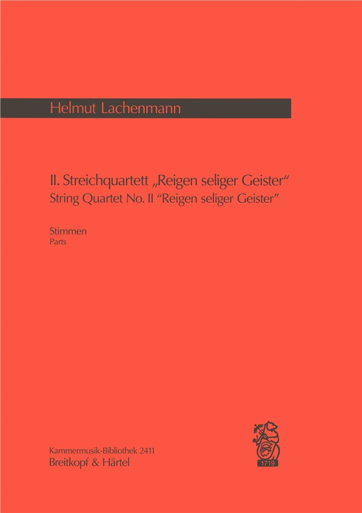 II.Streichquartett: Reigen seliger Geister (1989)