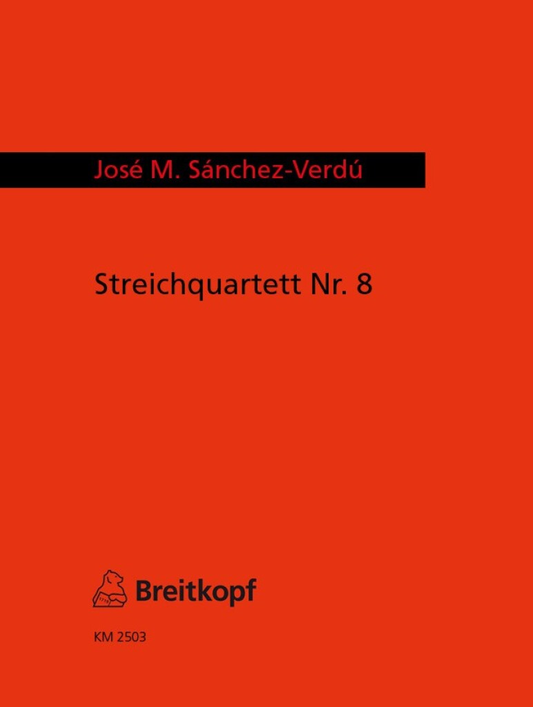 Streichquartett Nr. 8 mit Bariton (2005)