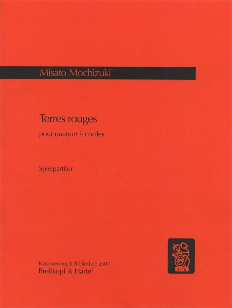 Terres rouges pour quatuor à cordes