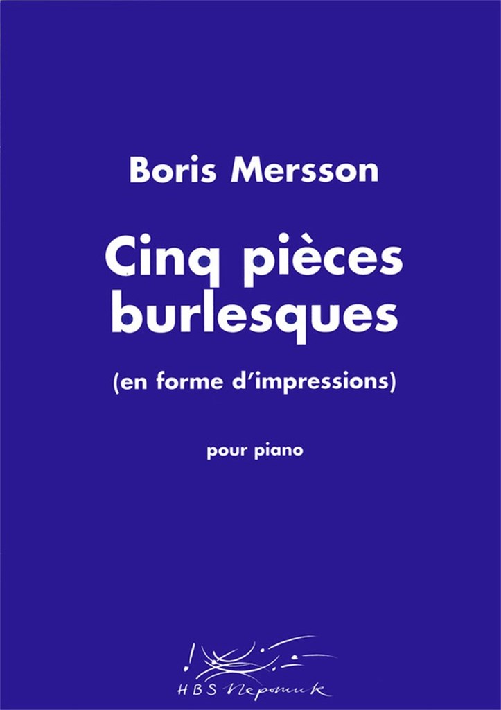 Cinq pièces burlesques