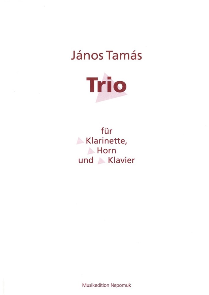 Trio für Klar, Horn, Klavier