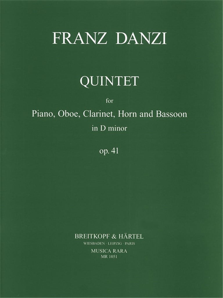Quintett in d op. 41