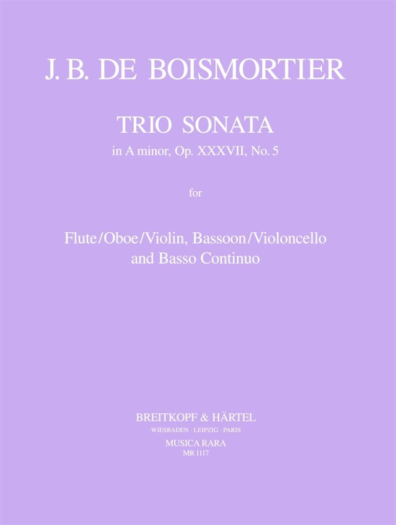 Triosonate in a op. 37/5