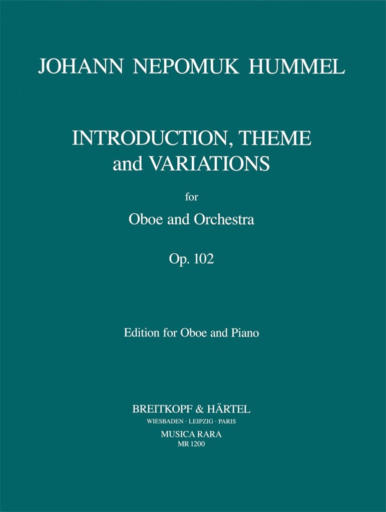 Introduktion, Thema und Variationen Opus 102