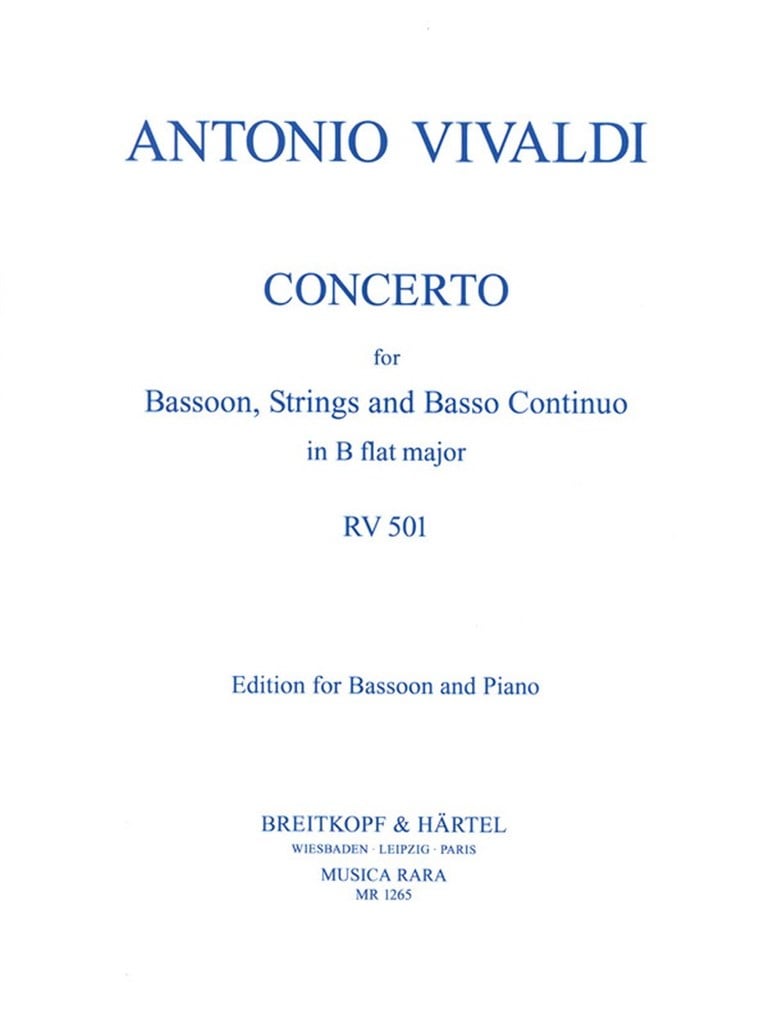 Concerto in B RV 501