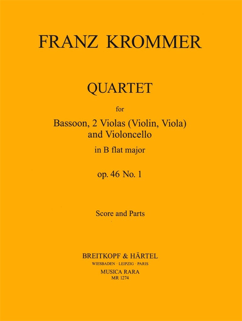 Quartett in B op. 46 Nr. 1