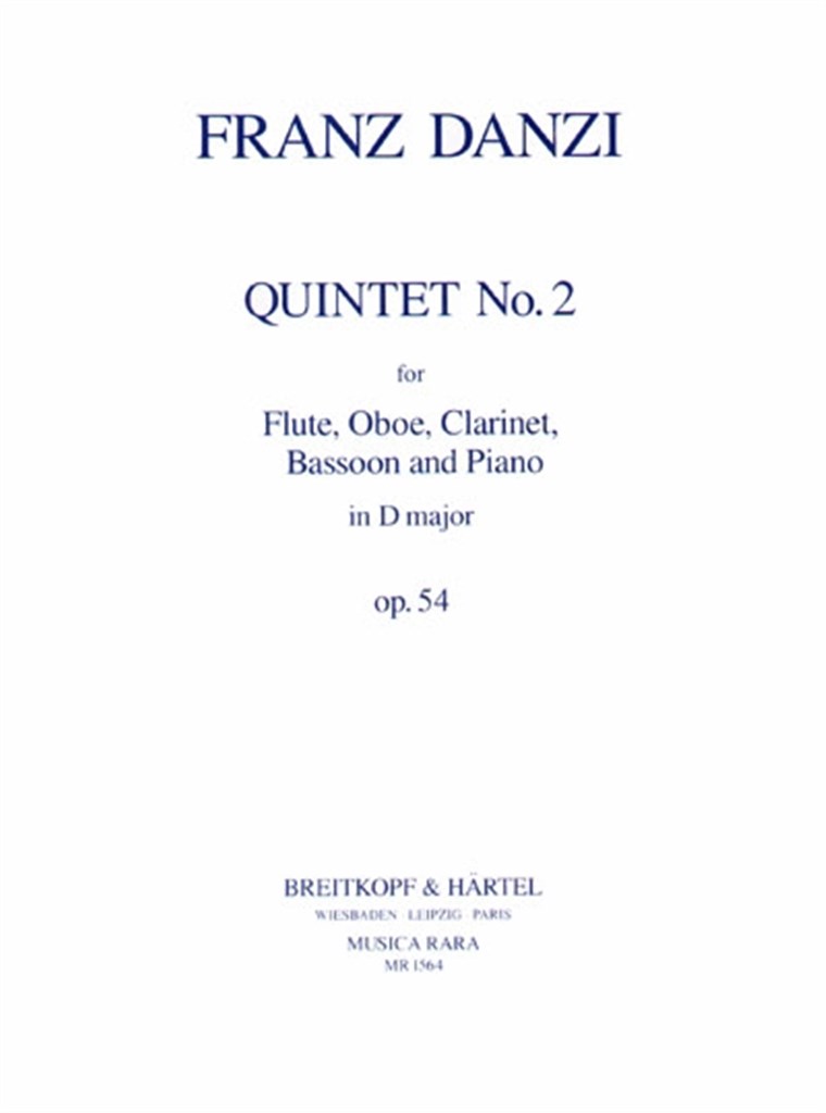 Quintett in D op. 54 Nr. 2