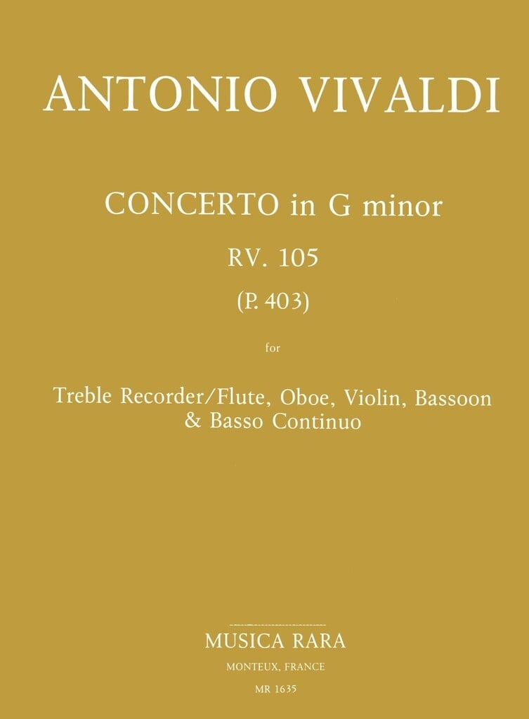 Konzert in g RV 105