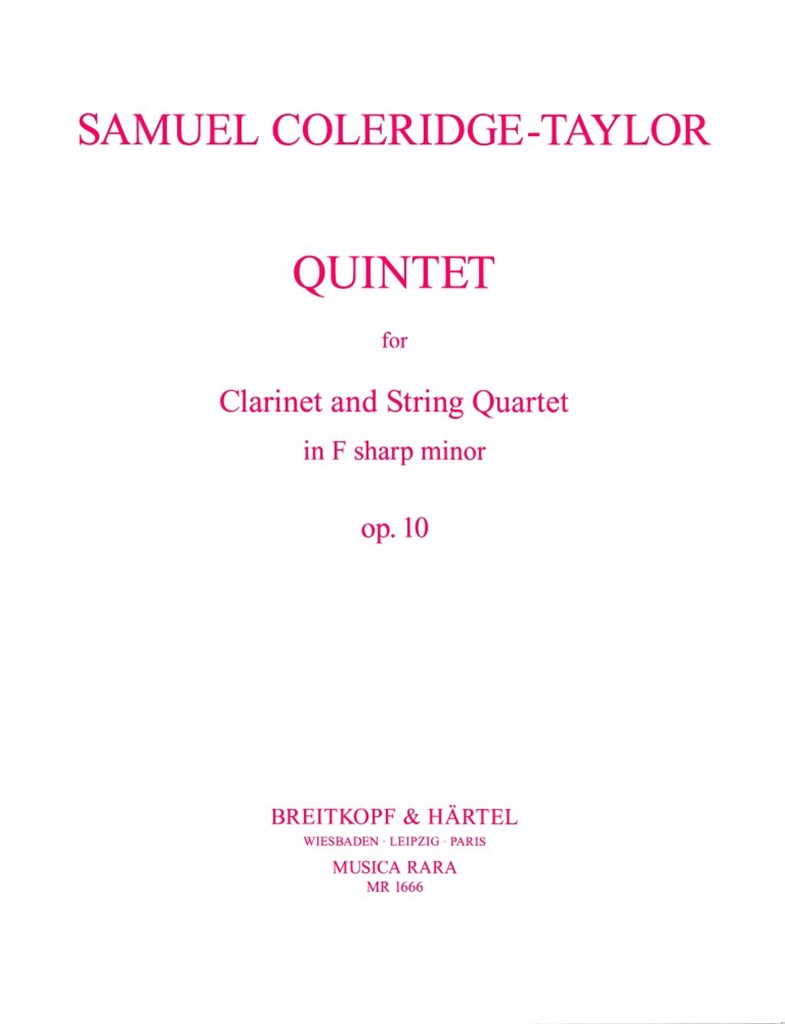 Quintett in fis-moll op. 10