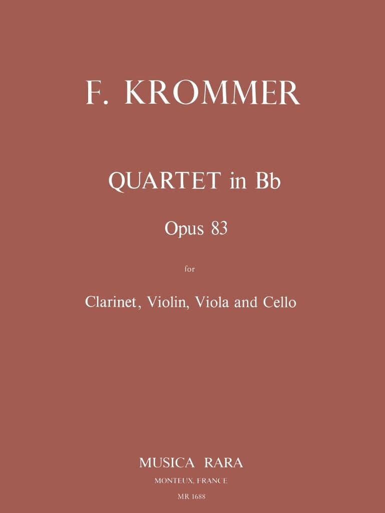 Quartett in B op. 83