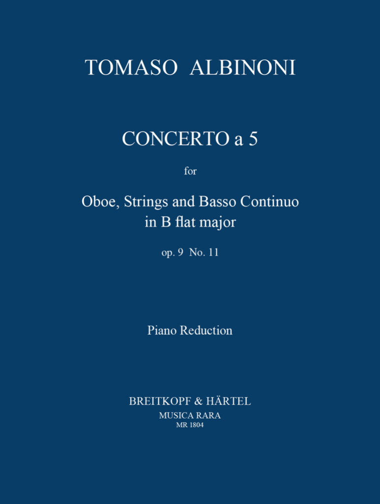 Concerto A 5 In B Op. 9/11
