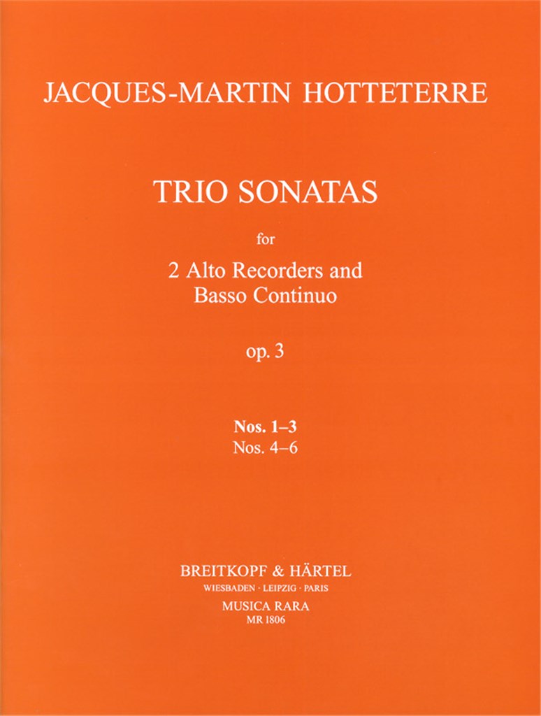 Triosonaten op. 3/1-3