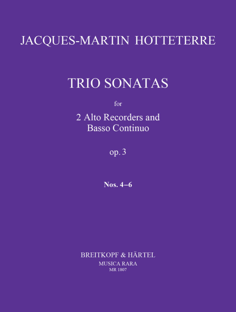 Trio Sonaten 2 Op.3