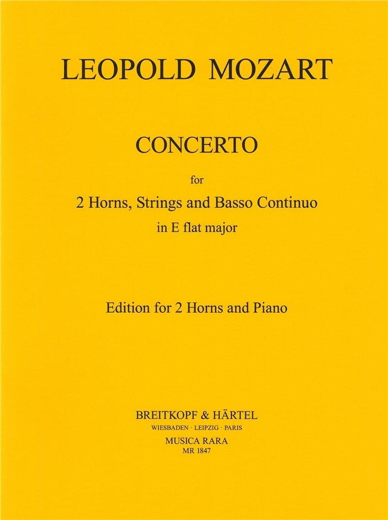 Concerto in Es für 2 Hörner