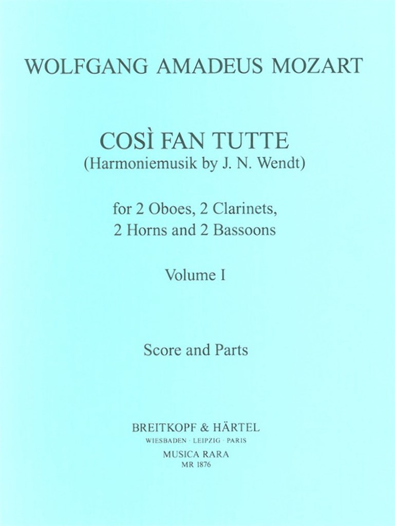 Cosi Fan Tutte Band I
