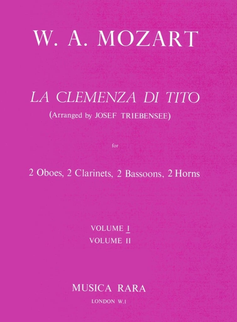 La Clemenza di Tito Band I