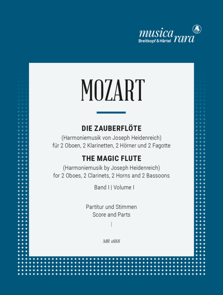 Magic Flute Harmoniemusik Volume I