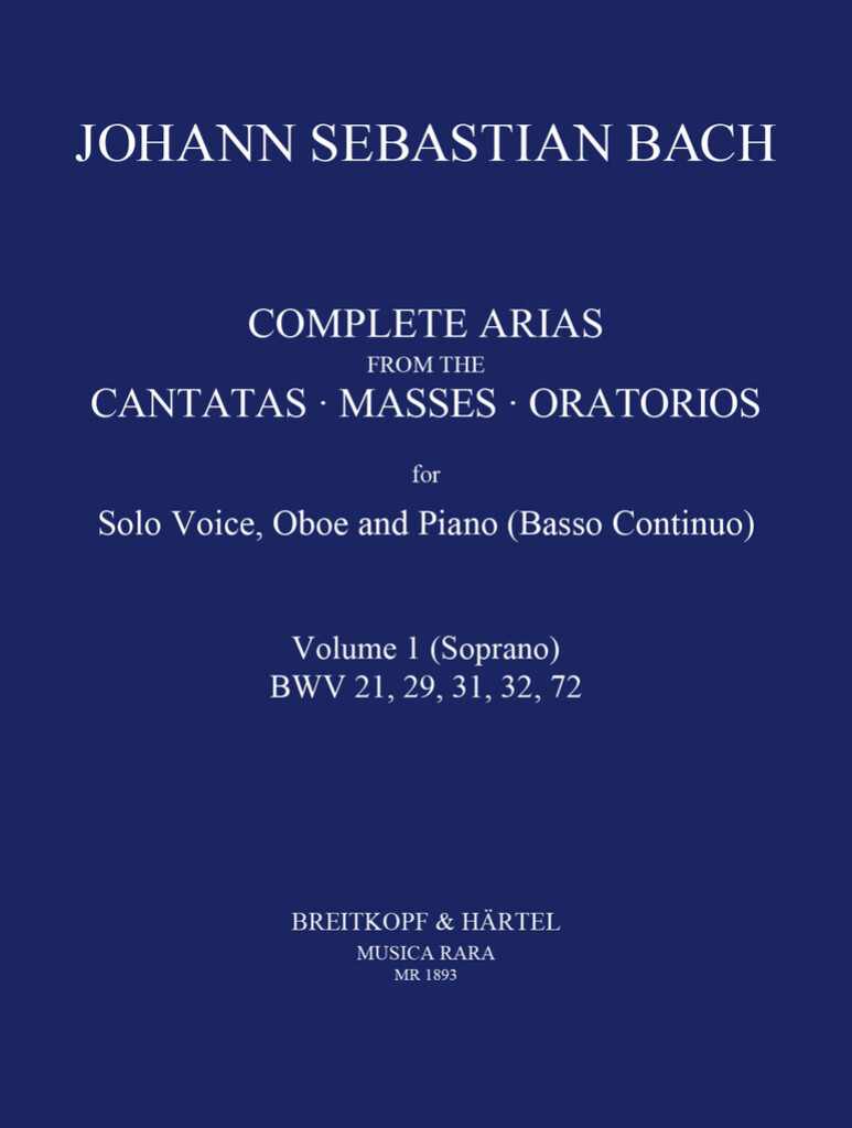 Arias & Sinfonias From Kantates